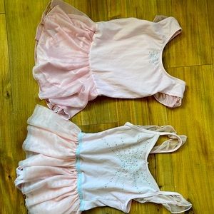 Pink dance leotards (2pc) Size 8